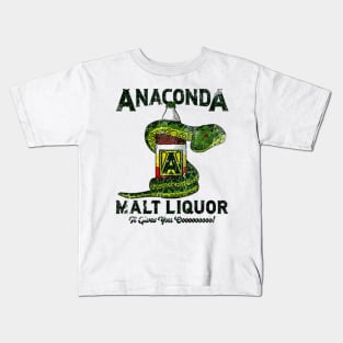 Anaconda Malt Liquor Funny Kids T-Shirt